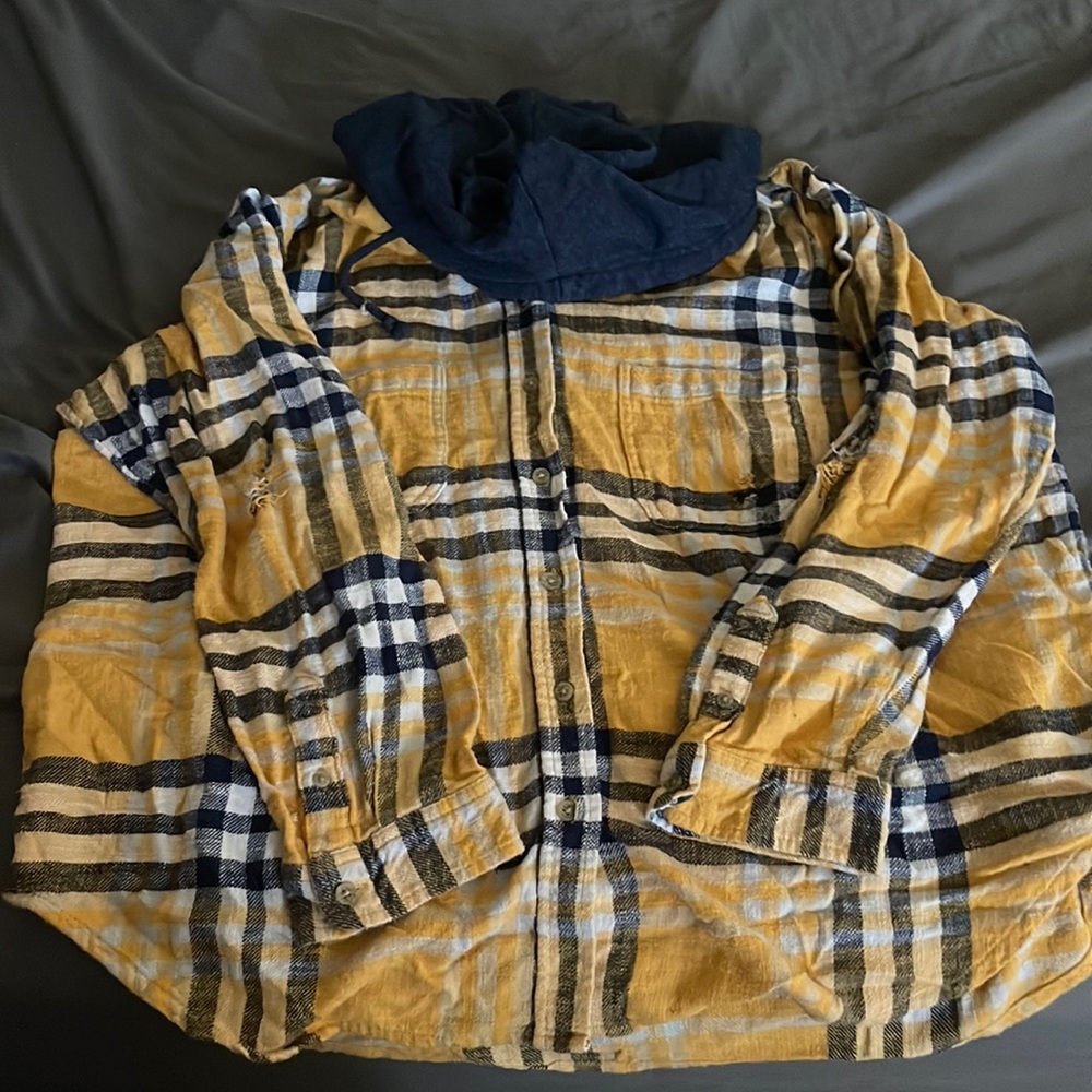 Yellow Flannel from American Eagle